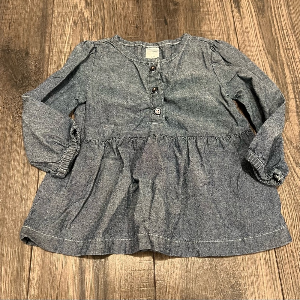 Simple joys by Carter’s Denim Blue Kids Shirt
